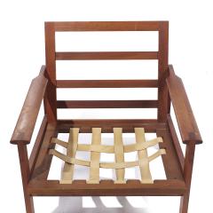 Illum Wikkels Illum Wikkels for Niels Eilersen Capella Model 4 MCM Teak Lounge Chairs Pair - 3823480
