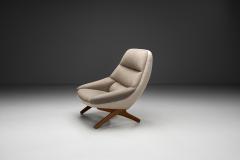 Illum Wikkels ML 91 Lounge Chair by Illum Wikkels for Mikael Laursen Denmark 1950s - 4430995