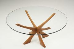 Illum Wikkels Model T118 Coffee Table by Illum Wikkels for Niels Eilersen Denmark 1960s - 2700413