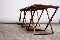 Illum Wikkels Nest of Three Teak Folding Tables by Illum Wikkels  - 511890