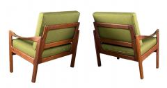 Illum Wikkels Pair 1960s Illum Wikkels teakwood armchairs Denmark - 3470810