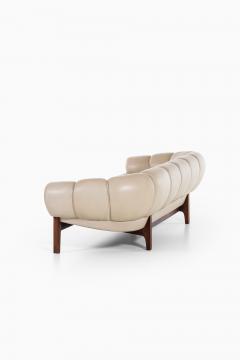 Illum Wikkels Sofa Model Croissant Produced by Holger Christiansen - 1850574