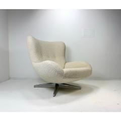 Illum Wikkels Swivel Lounge Chair by Illum Wikkelso - 4367133