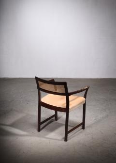 Illum Wikkelso Illum Wikkels Mahogany Armchair Denmark 1960s - 2415957