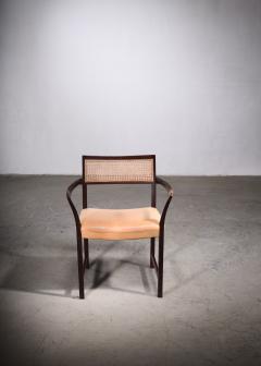 Illum Wikkelso Illum Wikkels Mahogany Armchair Denmark 1960s - 2415958