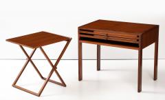 Illum Wikkelso Illum Wilkkelso Teak Folding Tables 1960s Modern - 3573071