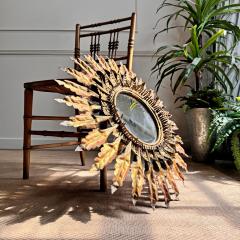 Illuminated Gilt Spanish Sunburst Mirror 1930s - 3766879