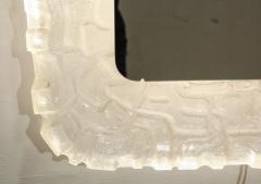 Illuminated Rectangular Mirror with Molded Surround - 906090