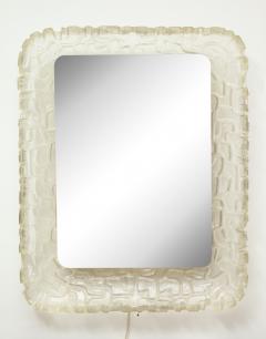 Illuminated Rectangular Mirror with Molded Surround - 906092