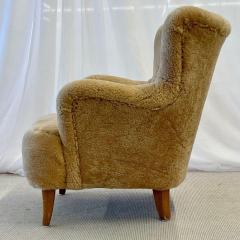 Ilmari Lappalainen Ilmari Lappalainen Asko Finnish Mid Century Modern Lounge Chair Shearling - 3554307