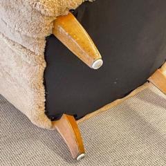Ilmari Lappalainen Ilmari Lappalainen Asko Finnish Mid Century Modern Lounge Chair Shearling - 3554313