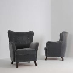 Ilmari Lappalainen Pair Of Ilmari Lappalainen Laila Armchairs Model 238 Asko 1960s - 4572924