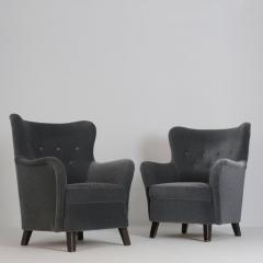 Ilmari Lappalainen Pair Of Ilmari Lappalainen Laila Armchairs Model 238 Asko 1960s - 4572925