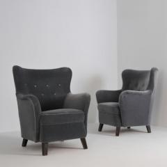 Ilmari Lappalainen Pair Of Ilmari Lappalainen Laila Armchairs Model 238 Asko 1960s - 4572930