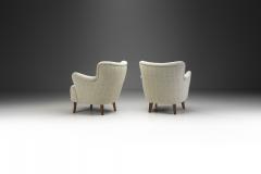 Ilmari Lappalainen Pair of Laila Boucl Armchairs by Ilmari Lappalainen attr Finland 1948 - 2697988