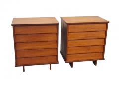 Ilmari Tapiovaara A Pair of Mid Century Ilmari Tapiovaara Teak Drawer Chests for Asko 1950s - 3972764