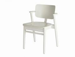 Ilmari Tapiovaara Ilmari Tapiovaara Domus Chair in Black Birch and Leather for Artek - 743899