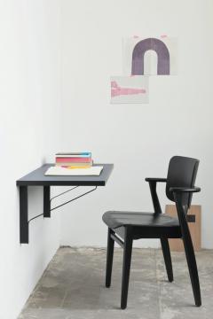 Ilmari Tapiovaara Ilmari Tapiovaara Domus Chair in Black Birch and Leather for Artek - 743907