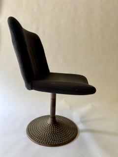 Ilmari Tapiovaara Ilmari Tapiovaara Pedestal Swivel Chair Cast iron Base  - 4367320