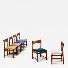 Ilmari Tapiovaara Ilmari Tapiovaara Set of Six Wooden Chairs 1960 - 4267317