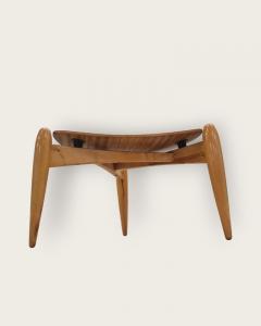 Ilmari Tapiovaara Ilmari Tapiovaara Tale Stool with Form Pressed Plywood Seat Asko 1950s - 4138125