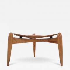 Ilmari Tapiovaara Ilmari Tapiovaara Tale Stool with Form Pressed Plywood Seat Asko 1950s - 4140789