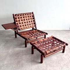Ilmari Tapiovaara Lounge Chair and Ottoman by Ilmari Tapiovaara for Paolo Arnaboldi 1970s - 4270531