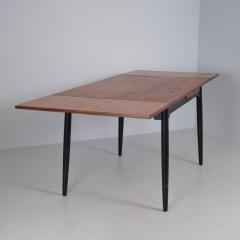 Ilmari Tapiovaara Nordic Modern Ilmari Tapiovaara Fanett Teak Black Dining Table Asko 1950s - 4525166