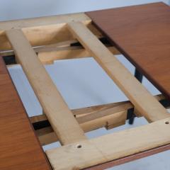 Ilmari Tapiovaara Nordic Modern Ilmari Tapiovaara Fanett Teak Black Dining Table Asko 1950s - 4525167