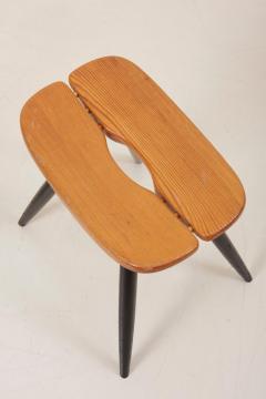 Ilmari Tapiovaara Pair of Ilmari Tapiovaara Pirkka Stools for Laukaan Puu 1950s - 1096927