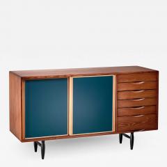 Ilmari Tapiovaara Rare sideboard by Ilmari Tapiovaara for Laukaan Puu Finland 1940s - 1127502