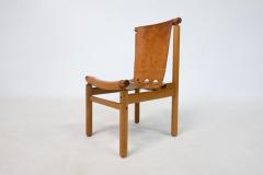 Ilmari Tapiovaara Set of 6 Leather Dining Chairs by Ilmari Tapiovaara - 3015459