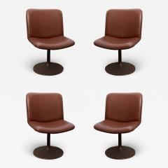 Ilmari Tapiovaara Set of Four Swivel Chairs by Tapiovaara - 2507091