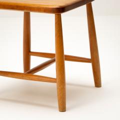 Ilmari Tapiovaara Solid Birch Stool by Ilmari Tapiovaara for Hagafors Sweden 1950s - 2228543