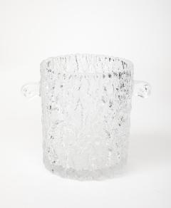 Ilmari Tapiovaara Tapio Wirkkala Crystal Ice Bucket with Tongs Finland 1950s - 4545271