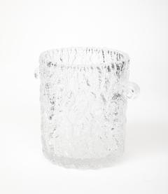 Ilmari Tapiovaara Tapio Wirkkala Crystal Ice Bucket with Tongs Finland 1950s - 4545272