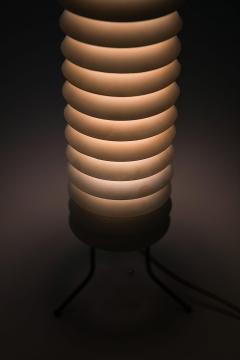 Ilmari Tapiovaara White Metal and Brass Table Lamp by Ilmari Tapiovaara 1955 - 4606214