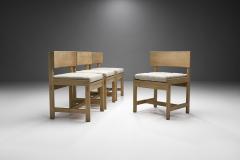 Ilse Rix Set of Four Oak Chairs by Ilse Rix for Uldum M belfabrik Denmark 1961 - 2054977