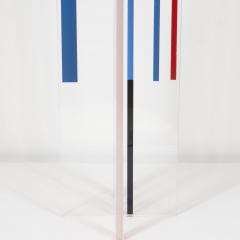 Ilya Bolotowsky Midcentury Modernist Lucite Sculpture by Ilya Bolotowsky Plastic Column  - 1613088