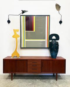 Ilya Bolotowsky Overscale Hard Edge Abstract Painting after Ilya Bolotowsky Signed Whiniak - 4432364