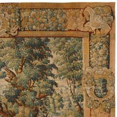 Immense 17th Century Flemish wool verdure tapestry - 3188160