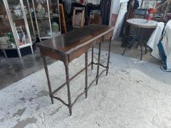Imperial carved wood console - 4744082