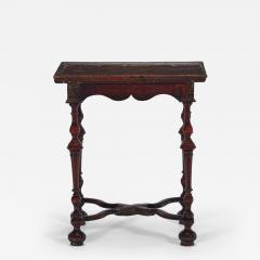 Important 17th Century William and Mary Oak Silver Table Provenance Met Museum - 4063318