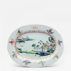 Important Chinese Export Platter from the Governor Dewitt Clinton Service - 1401089