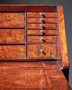 Important Early George II Burr Walnut Diminutive Bureau Bachelors C 1730 - 3710632