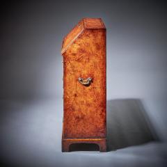 Important Early George II Burr Walnut Diminutive Bureau Bachelors C 1730 - 3710637