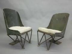 Important Early Prototype French Helicopter Chairs Attributed to Louis Breguet - 4102694
