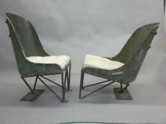 Important Early Prototype French Helicopter Chairs Attributed to Louis Breguet - 4102706