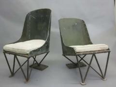 Important Early Prototype French Helicopter Chairs Attributed to Louis Breguet - 4102750