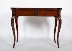 Important Late 18th Century Italian Marquetry Game Table - 3246381